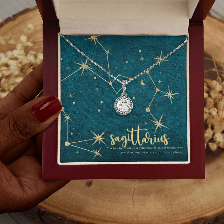 Sagittarius | You are a free spirit, your optimism and sense of adventure are contagious, inspiring others to live life to the fullest. - Eternal Hope Necklace