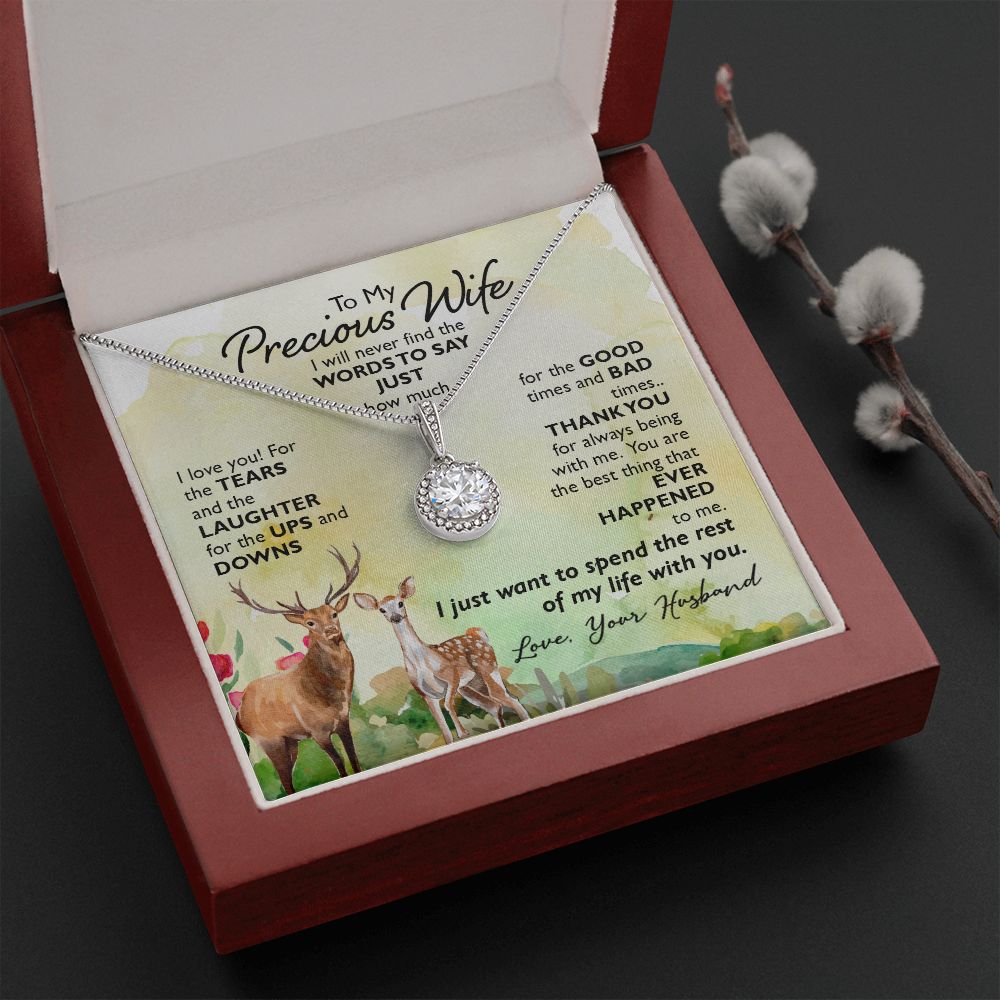 To My Wife | To My Precious Wife - Eternal Hope Necklace