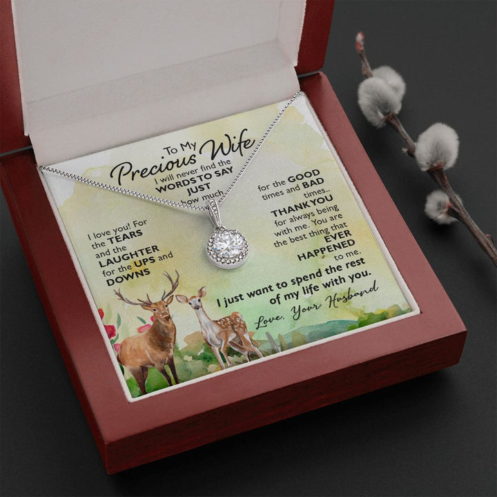 To My Wife | To My Precious Wife - Eternal Hope Necklace