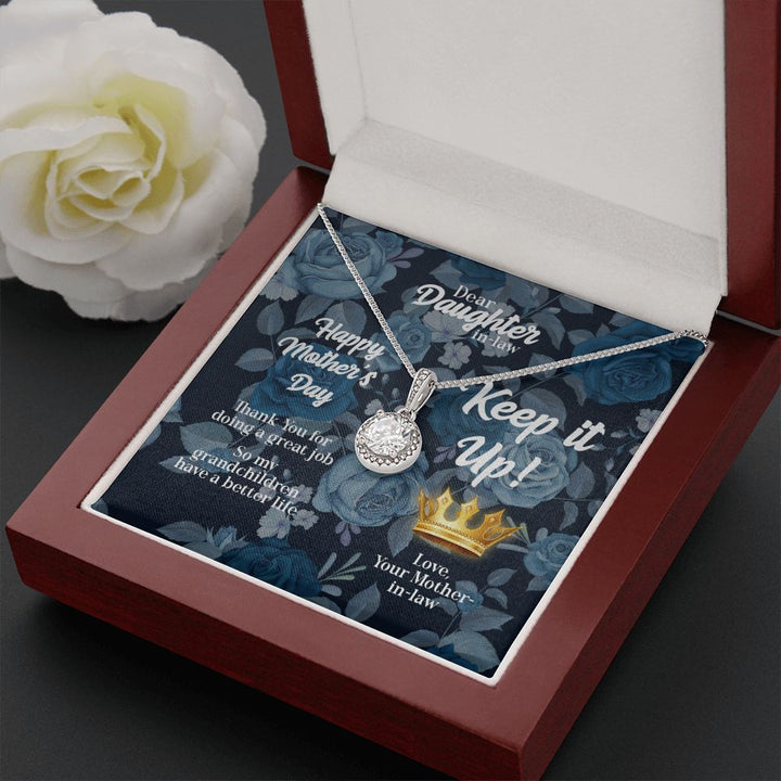 Mother's Day | Keep it up! Love, Mother-in-Law - Eternal Hope Necklace