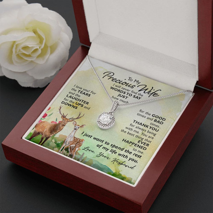 To My Wife | To My Precious Wife - Eternal Hope Necklace