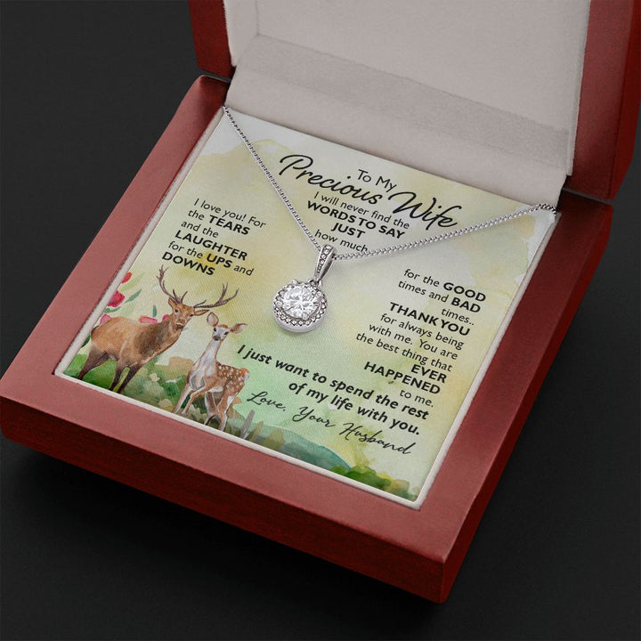 To My Wife | To My Precious Wife - Eternal Hope Necklace