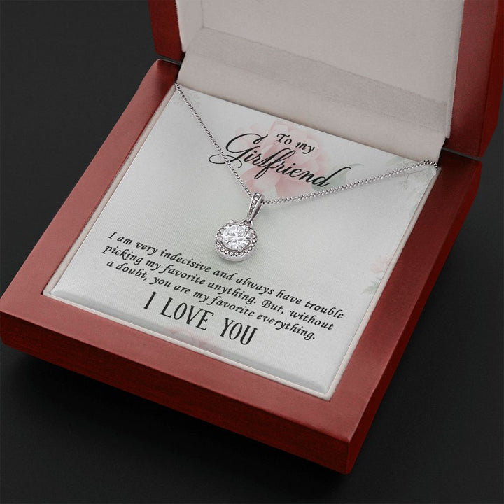To My Girlfriend | I  am very indecisive - Eternal Hope Necklace