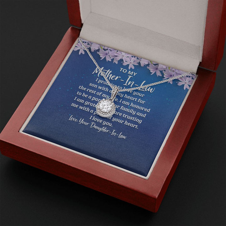 To My Mother-in-Law | You Are the Heart of Our Family - Eternal Hope Necklace