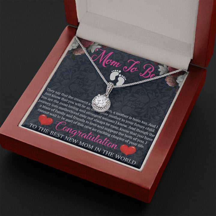 To Our Mom | Best New Mom in the World - Eternal Hope Necklace