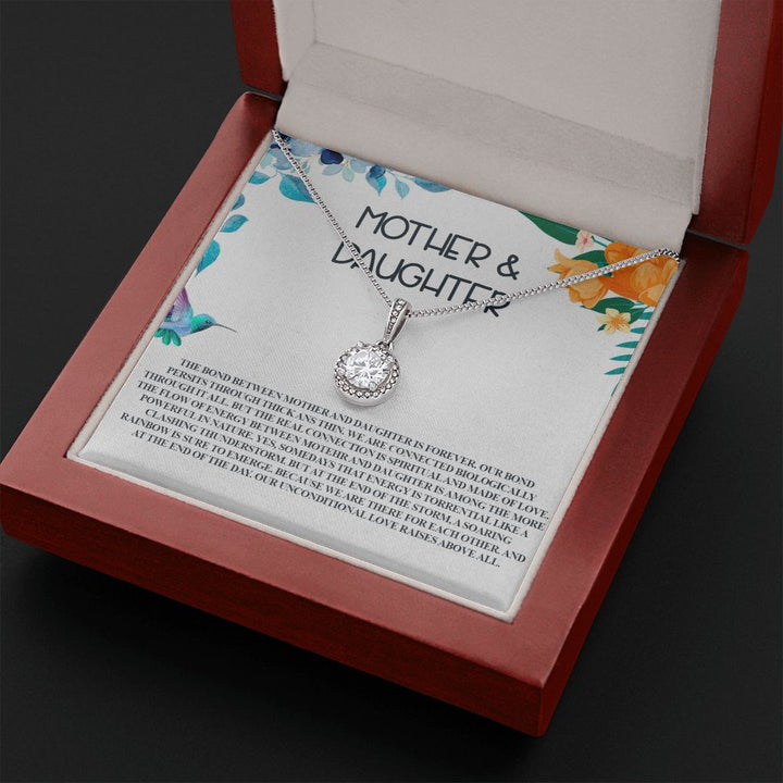Mother and Daughter | We are connected biologically through it all - Eternal Hope Necklace