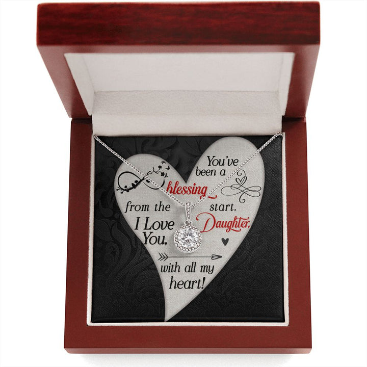 To My Daughter | You've been a Blessing from the start - Eternal Hope Necklace