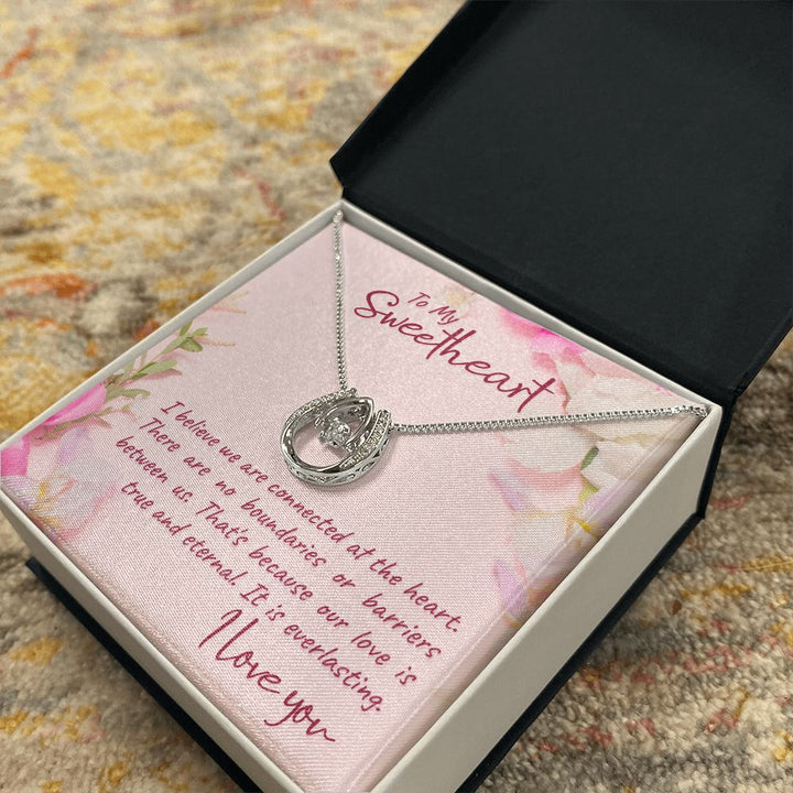 To My Sweetheart | I believe - Lucky in Love Necklace