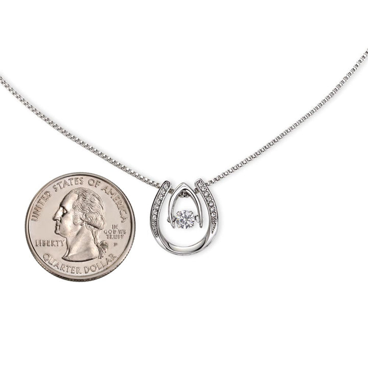 To My Daughter | Raising You - Lucky in Love Necklace