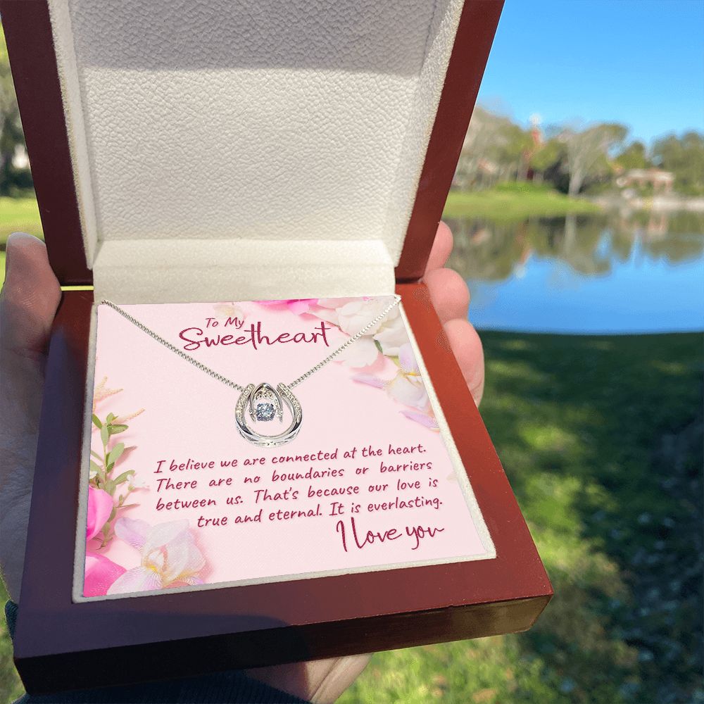 To My Sweetheart | I believe - Lucky in Love Necklace