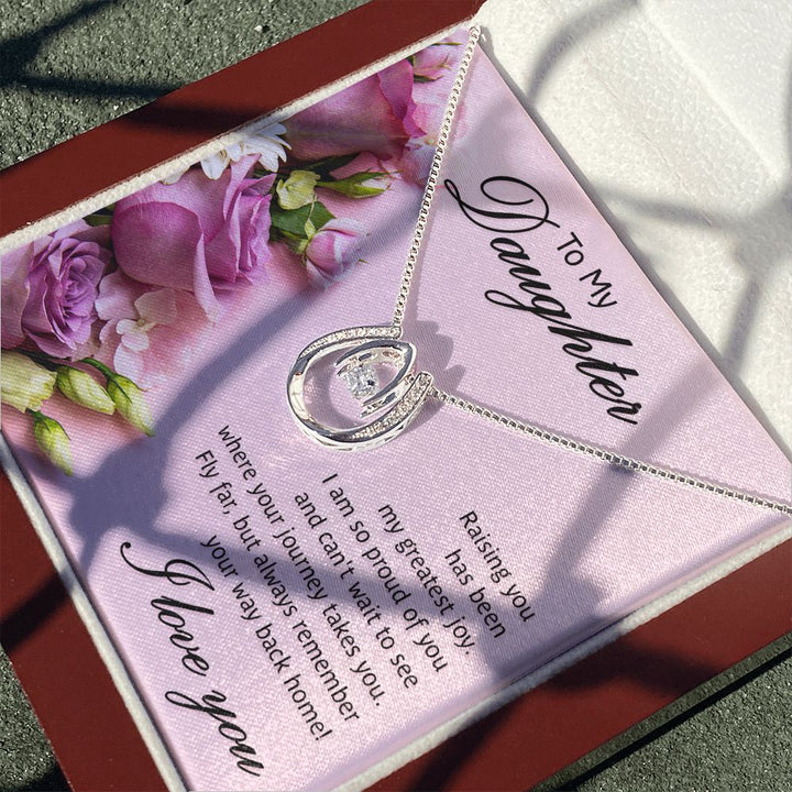 To My Daughter | Raising You - Lucky in Love Necklace