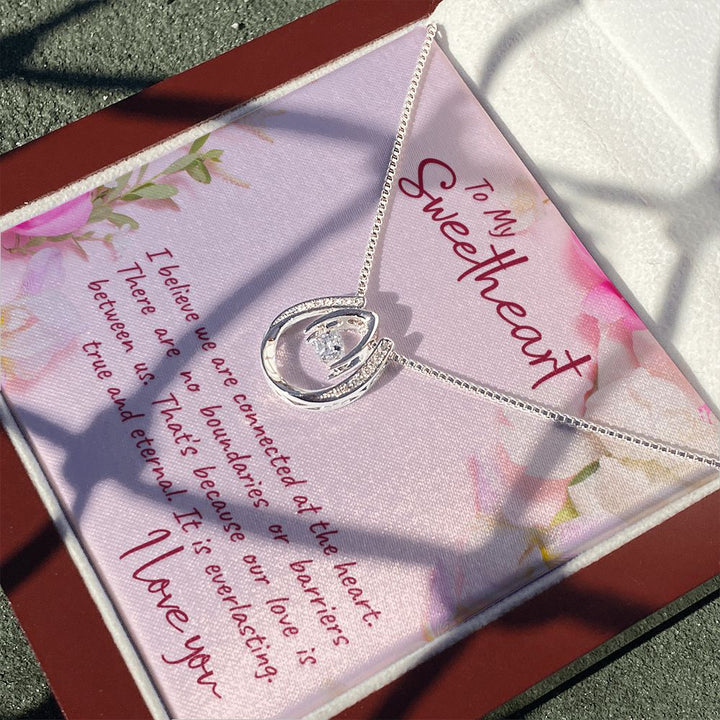 To My Sweetheart | I believe - Lucky in Love Necklace