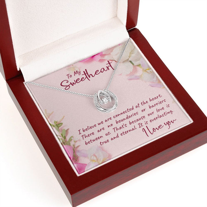 To My Sweetheart | I believe - Lucky in Love Necklace