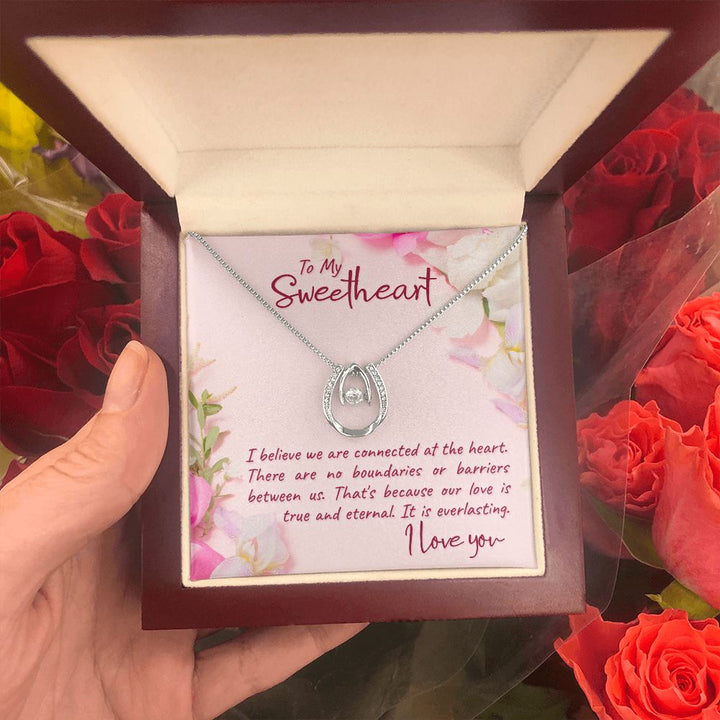 To My Sweetheart | I believe - Lucky in Love Necklace
