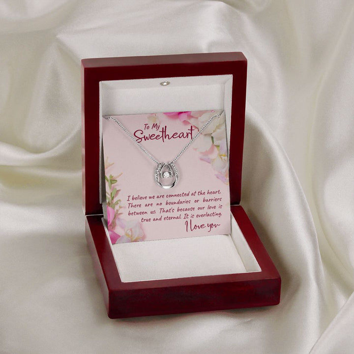 To My Sweetheart | I believe - Lucky in Love Necklace