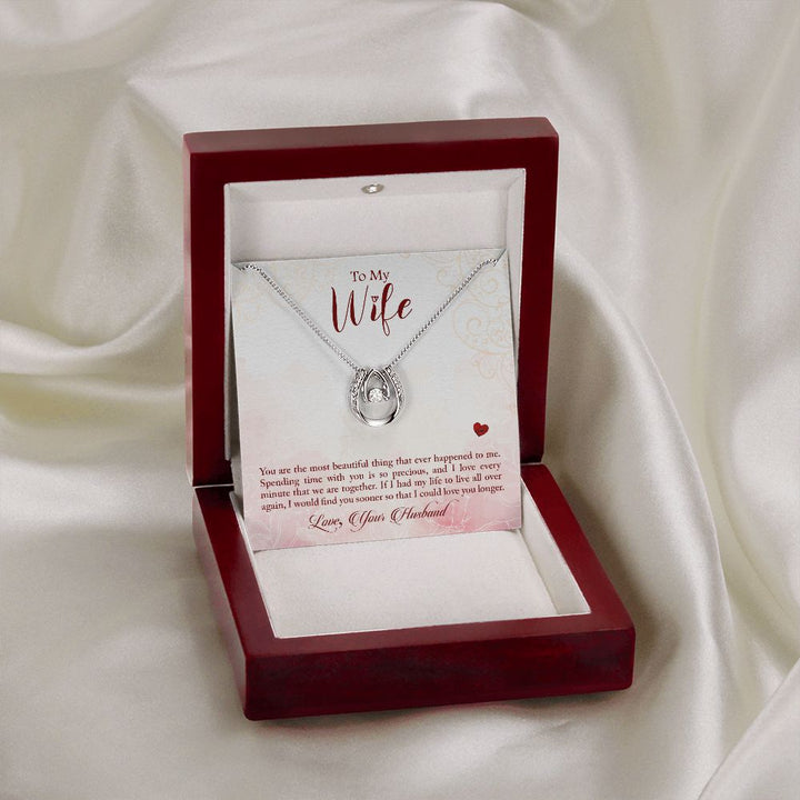 To My Wife | Love's True Beauty - Lucky in Love Necklace