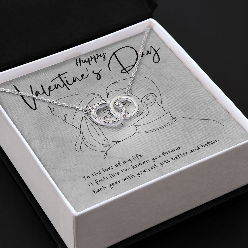 Happy Valentine's Day | It Feels Like I've Known you Forever - Perfect Pair Necklace