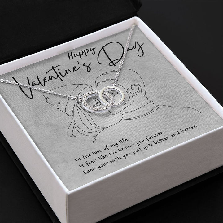 Happy Valentine's Day | It Feels Like I've Known you Forever - Perfect Pair Necklace