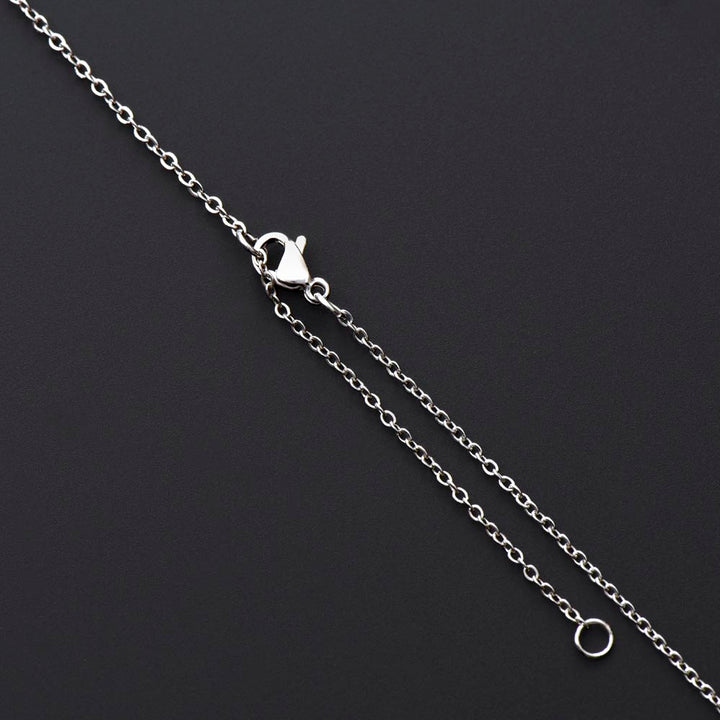 To My Mom | Life began with walking up - Perfect Pair Necklace