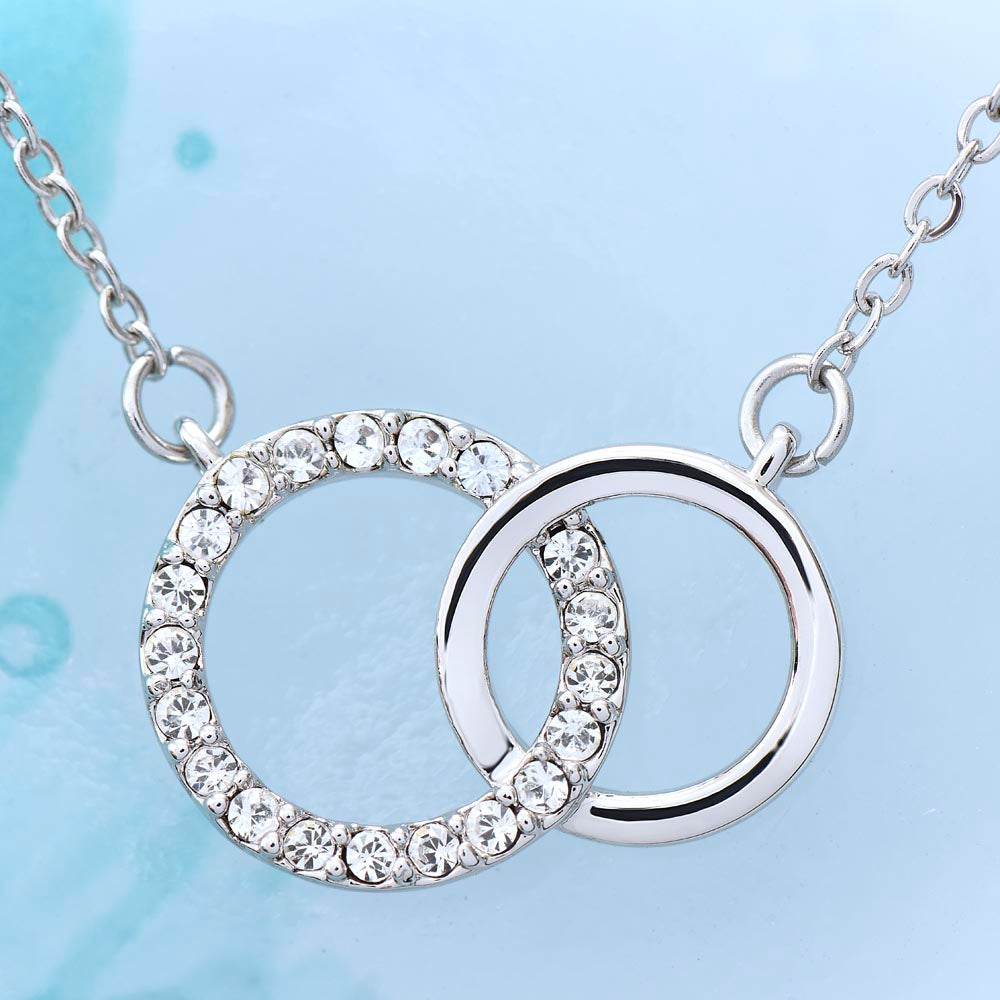 To My Best Friend | Thank you - Perfect Pair Necklace