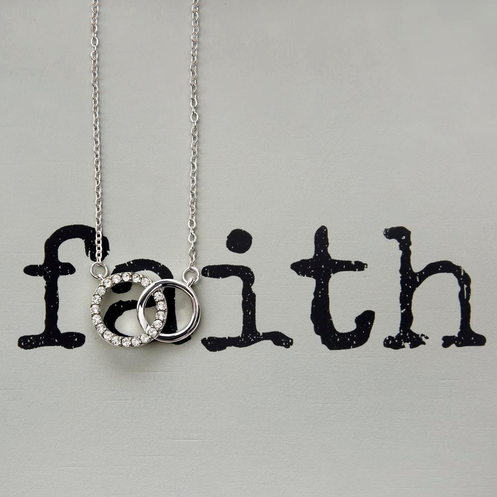 To My Beautiful Wife | Wine gets sweeter - Perfect Pair Necklace