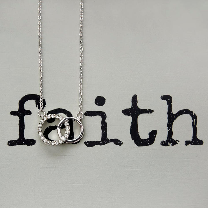 To My Beautiful Wife | Wine gets sweeter - Perfect Pair Necklace