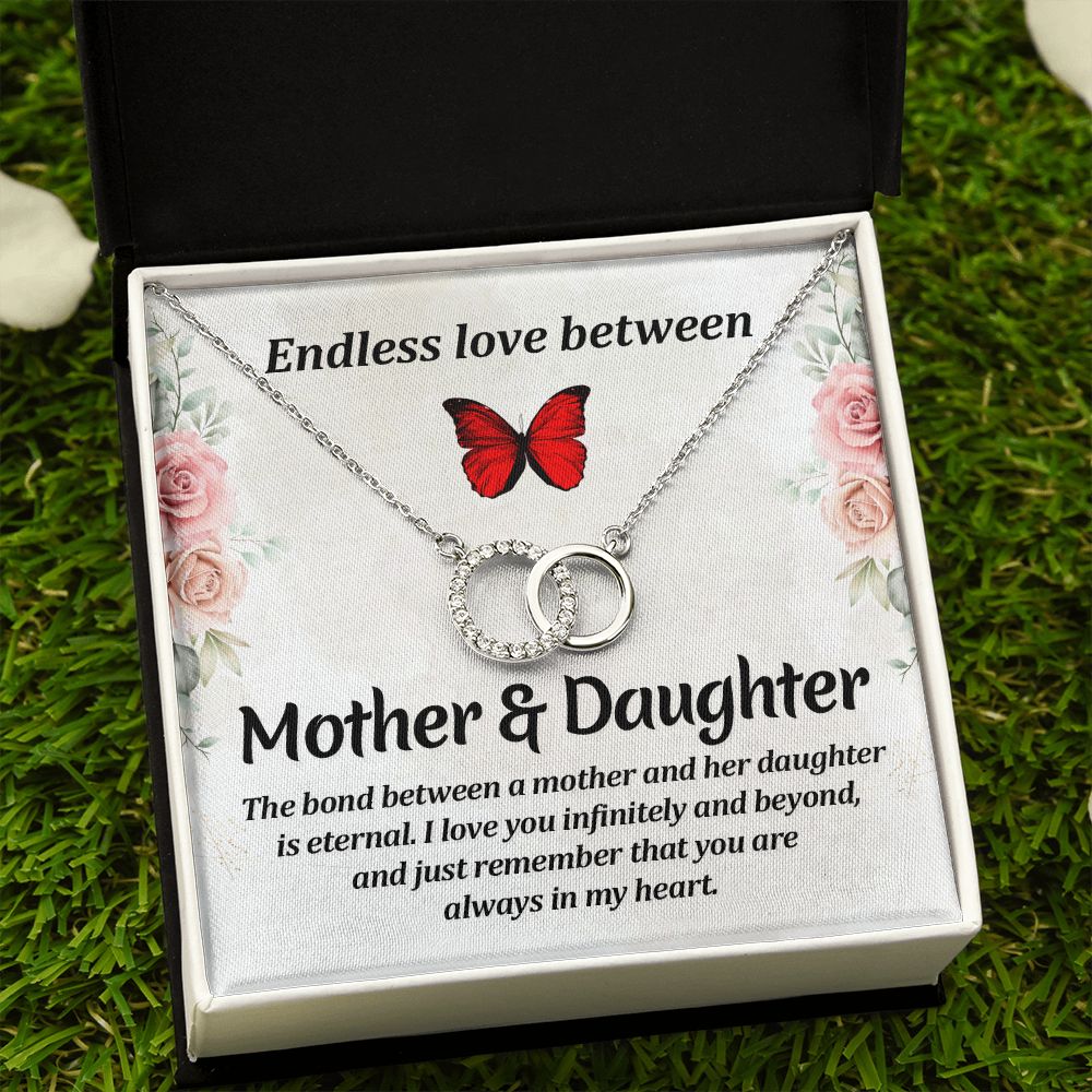 Endless Love between Mother and Daughter - Perfect Pair Necklace