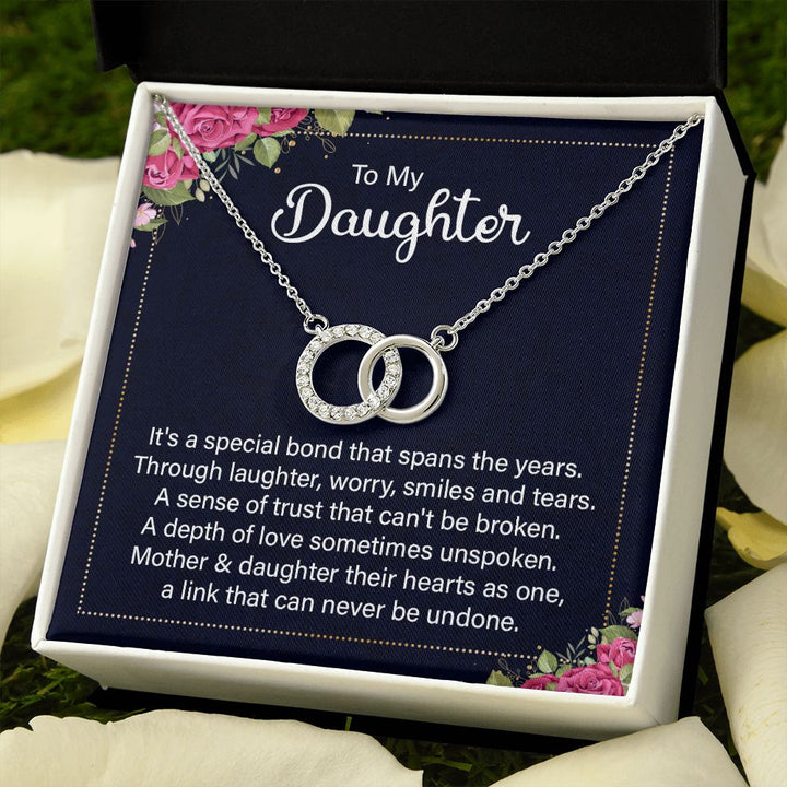 To My Daughter | It's a Special Bond - Perfect Pair Necklace