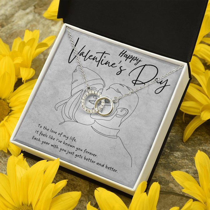 Happy Valentine's Day | It Feels Like I've Known you Forever - Perfect Pair Necklace