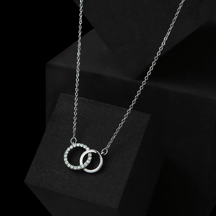 To My Beautiful Wife | Happy Anniversary - Perfect Pair Necklace