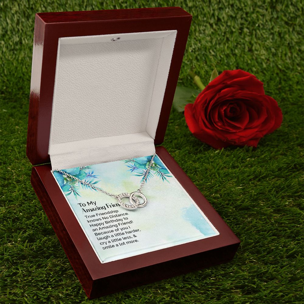 My Amazing Friend | Happy Birthday - Perfect Pair Necklace