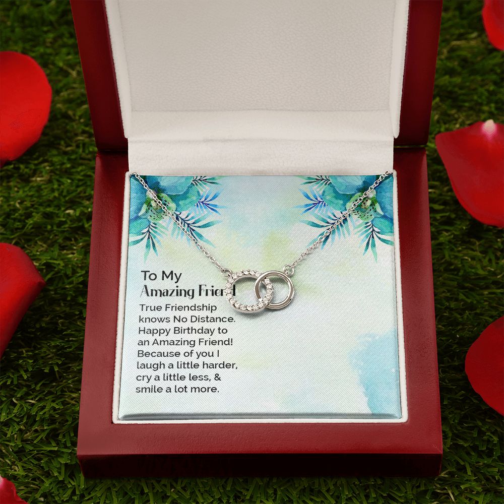 My Amazing Friend | Happy Birthday - Perfect Pair Necklace