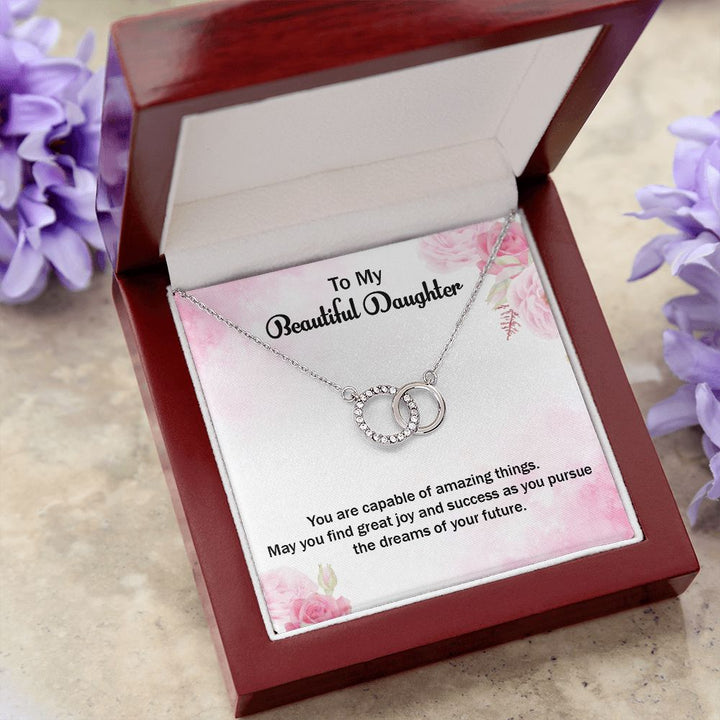 Happy Graduation | May You find great joy and success - Perfect Pair Necklace