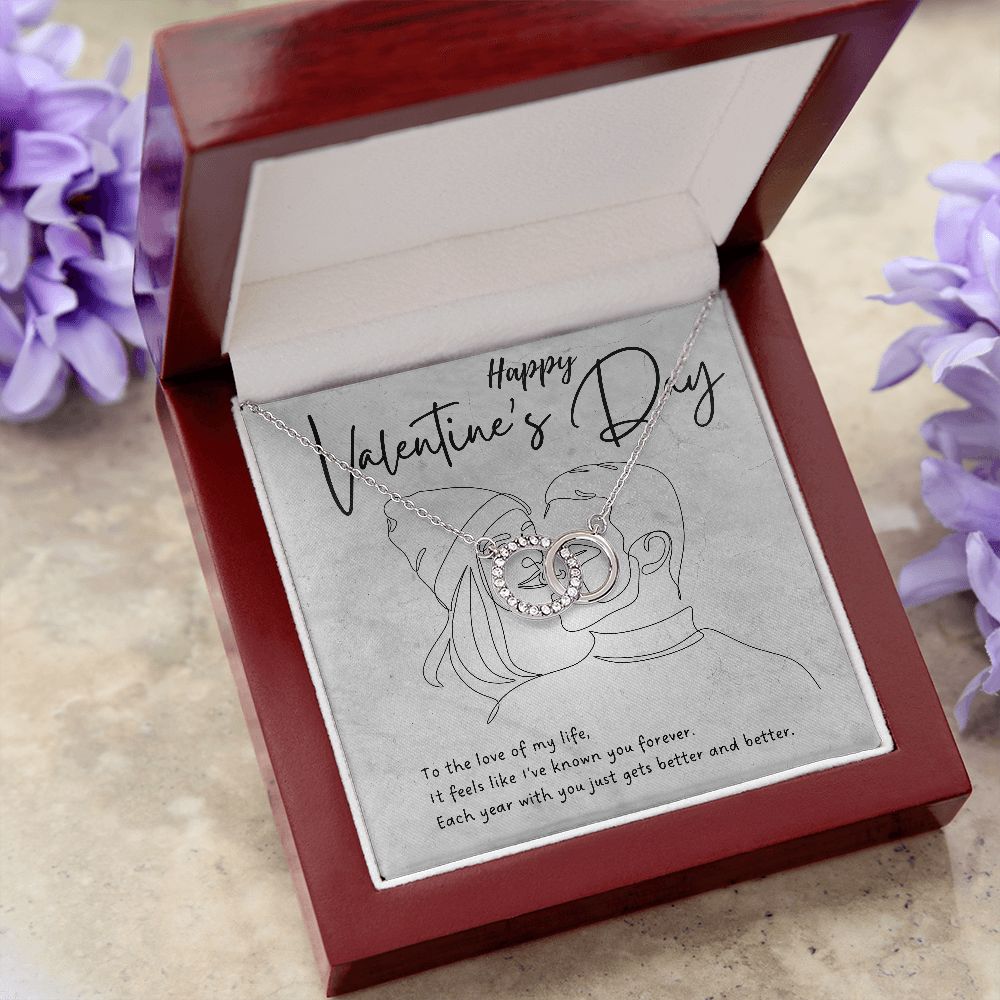 Happy Valentine's Day | It Feels Like I've Known you Forever - Perfect Pair Necklace