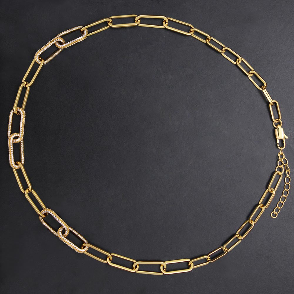 To My Wife | You are the one who pushes me up whenever I'm done - Forever Linked Necklace