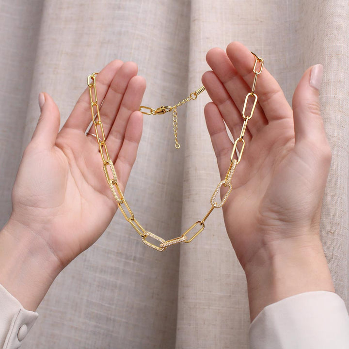 You are Enough | You May Bend - Forever Linked Necklace