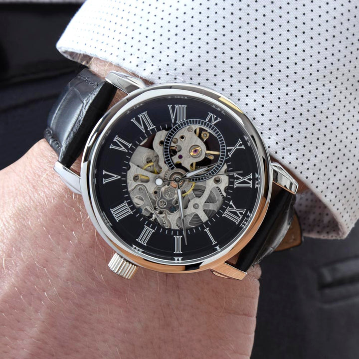 Happy Valentine's Day | Together We Shine LGBTQ for Men - Men's Openwork Watch