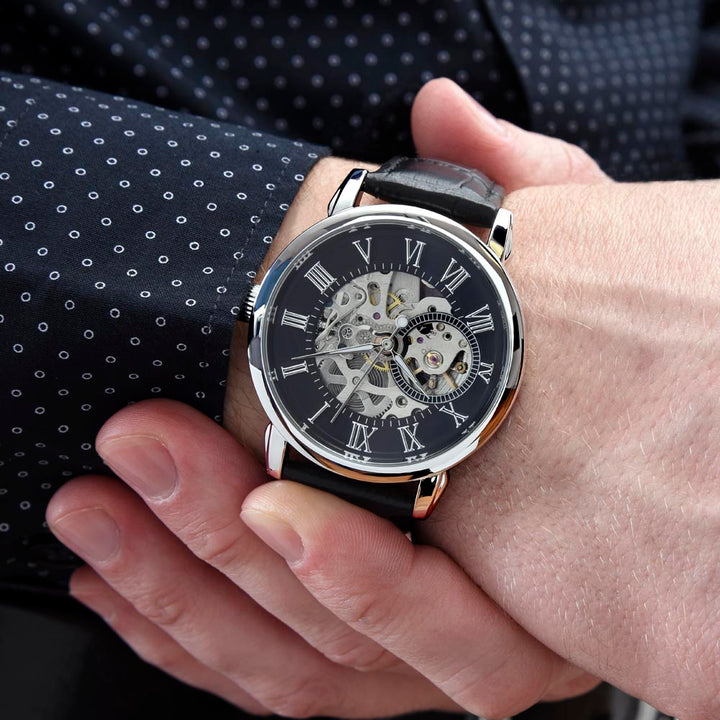 Happy Valentine's Day | To the Love of My Life - Men's Openwork Watch