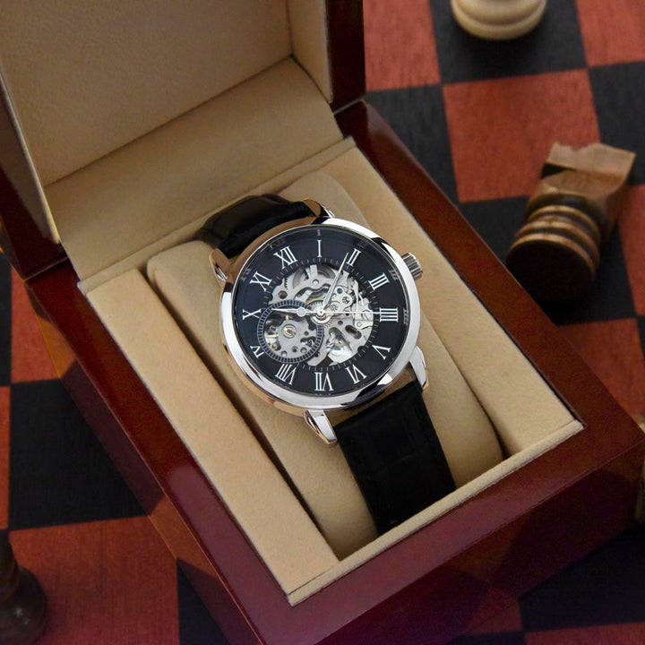 Happy Valentine's Day | Together We Shine LGBTQ for Men - Men's Openwork Watch