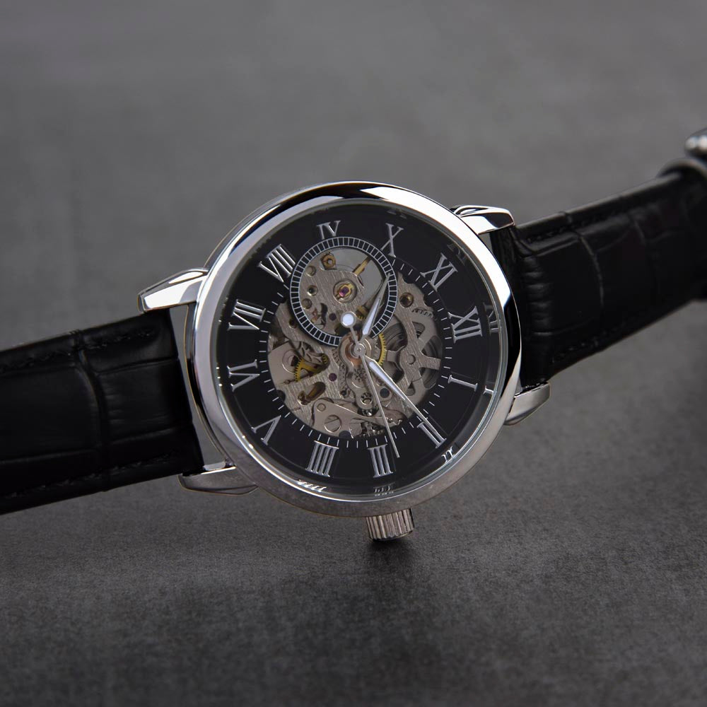 Happy Valentine's Day | Together We Shine LGBTQ for Men - Men's Openwork Watch