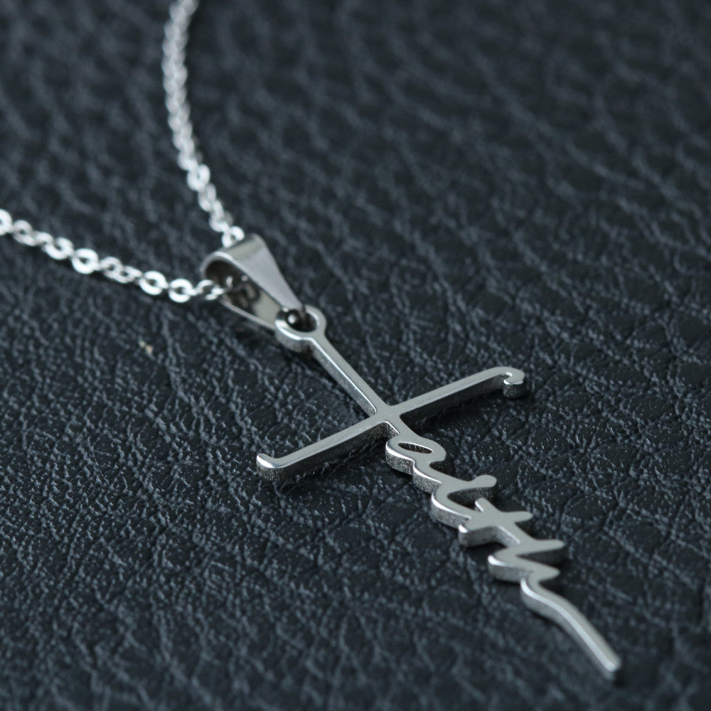 Happy Graduation | Success Story: Graduate! - Faith Cross Necklace