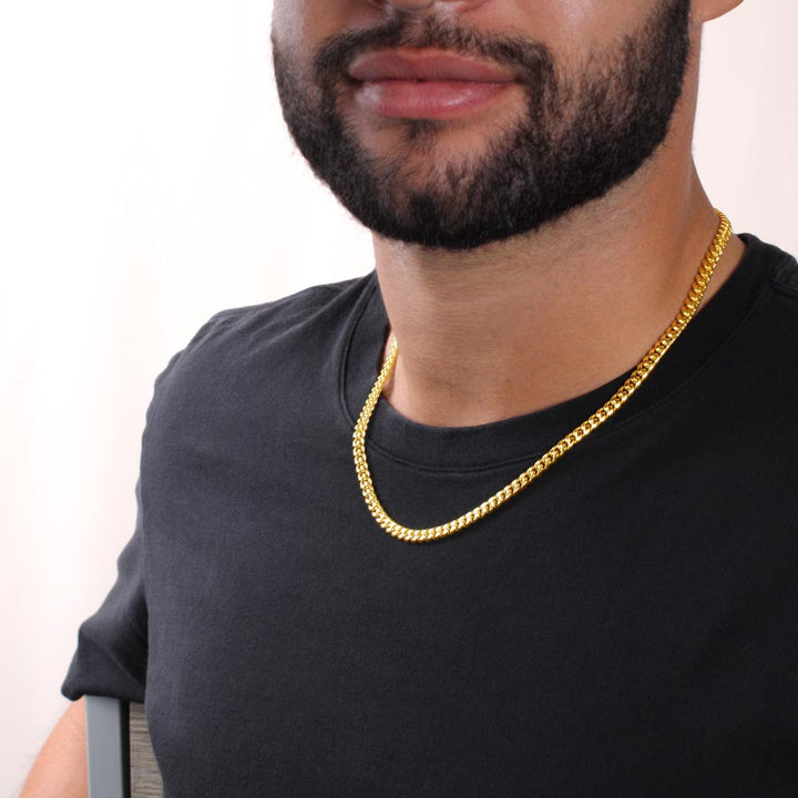 It's not about how big you are, it's about how big you dream - Cuban Link Chain