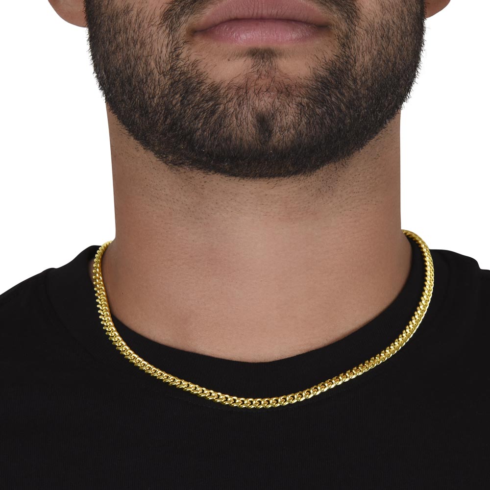 To My Dad | My Bad Ass Bearded Dad - Cuban Link Chain