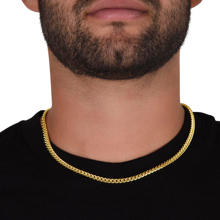 To My Dad | My Bad Ass Bearded Dad - Cuban Link Chain