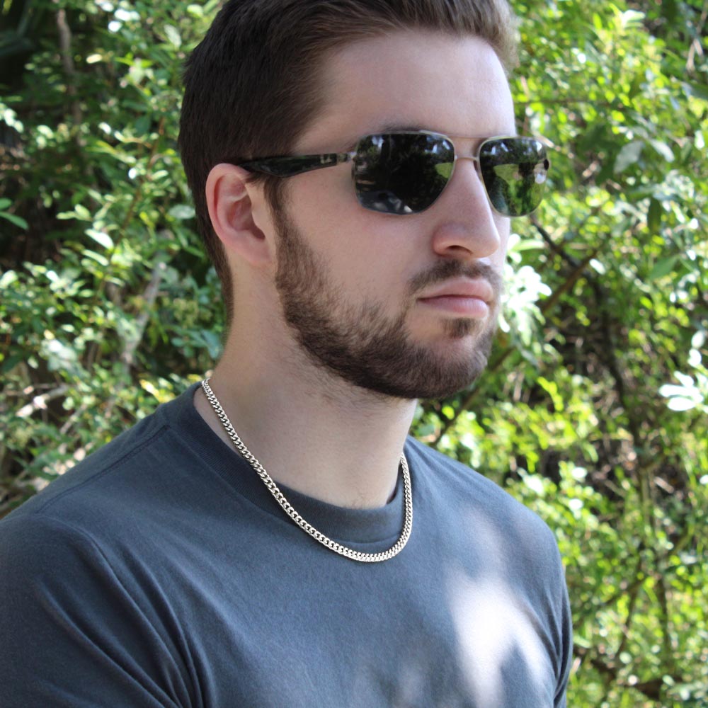To My Dad | I am sorry Dad, Your Son - Cuban Link Chain