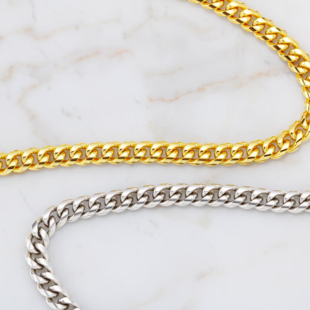 My Dear Grandson | Always remember how much I love you - Cuban Link Chain