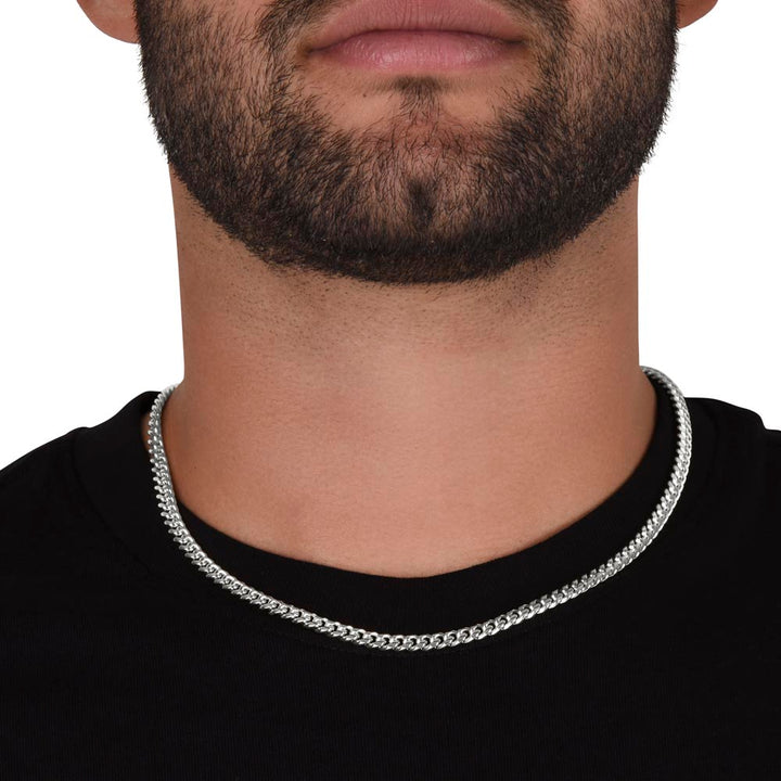To My Dad | I am sorry Dad, Your Son - Cuban Link Chain