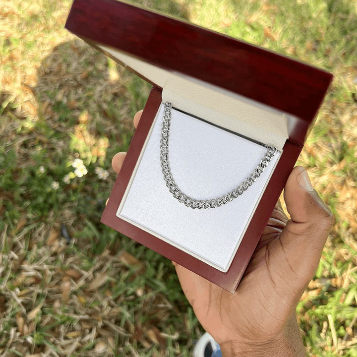 To My Son | You Are My Son Shine - Cuban Link Chain