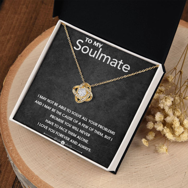 To My Friend | For My Soulmate - Love Knot Necklace