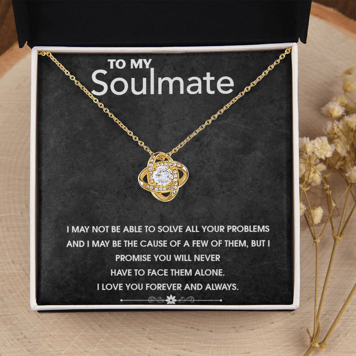 To My Friend | For My Soulmate - Love Knot Necklace